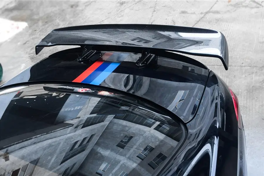 Carbonado 2008-2013 Bmw M3 E92 Va2 Style Carbon Fiber Trunk Spoiler 1