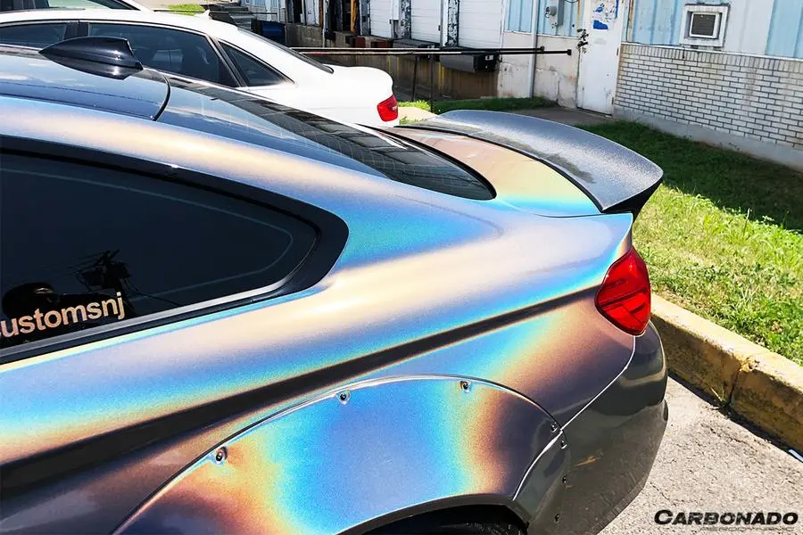 Carbonado 2014-2020 Bmw F82 M4 Coupe De Style Carbon Fiber Trunk Spoiler 1