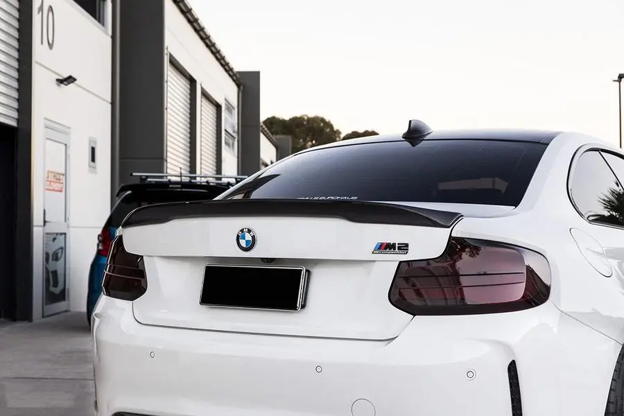 Carbonado 2016-2020 Bmw 2 Series F22 / M2 / M2c F87 Vrs Style Rear Trunk Spoiler 1