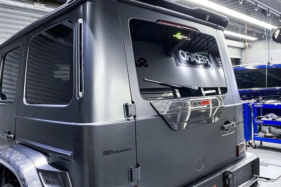 Darwinpro 2019-2021 Mercedes Benz W463a / W464 G-Class G500/G550/G63amg Bs Style Rear Trunk Cover 1