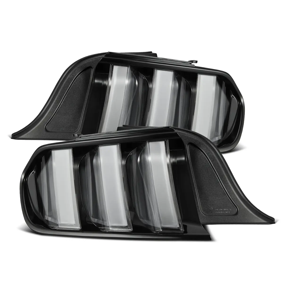 Alpharex 15-23 Ford Mustang Nova-Series Prismatic Led Tail Lights 2