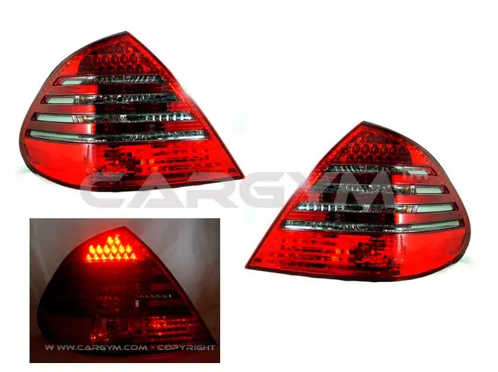 Mercedes-Benz E-Class W211 02-06 E55 Style Smoked Led Taillight 1