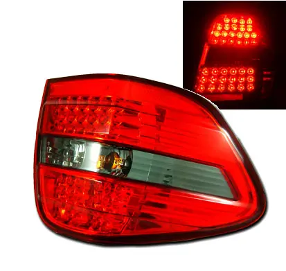 Mercedes-Benz Ml-Class W164 2005+ Red & Smoked Led Taillight 1