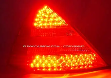 Mercedes-Benz Slk R170 1998-2004 Red & Smoke Led Taillight 2