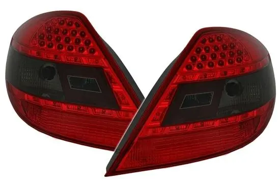 Mercedes-Benz Slk R171 2004-09 Red & Smoke Led Taillight 1