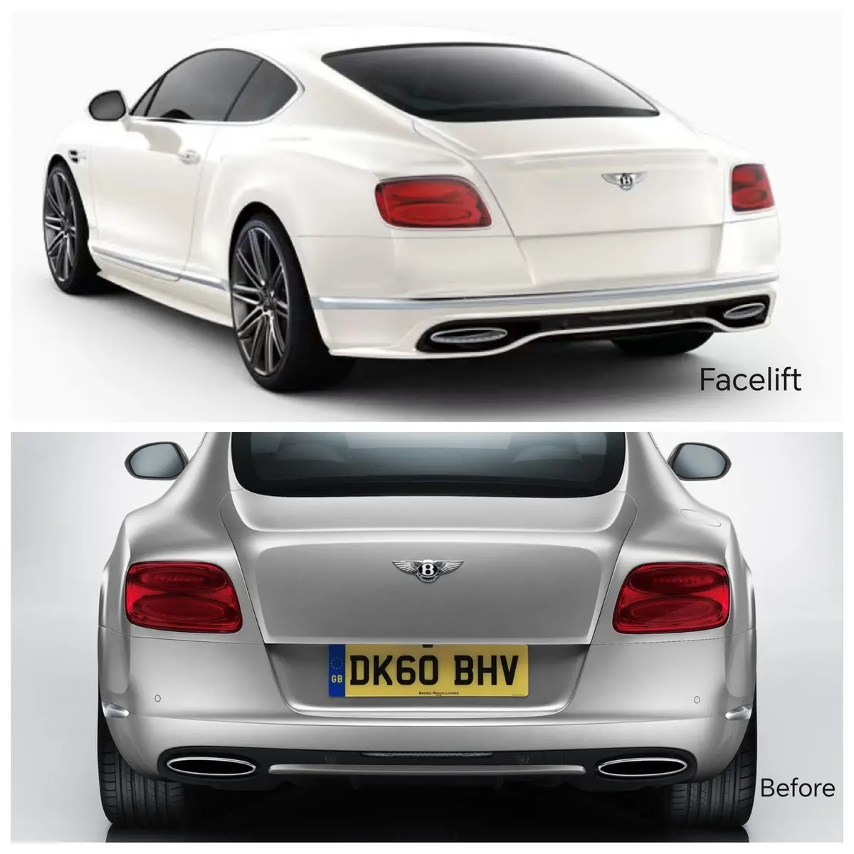 Bentley Continental Gt & Gtc 2011-2016 Facelift 2017+ Conversion Kit 2
