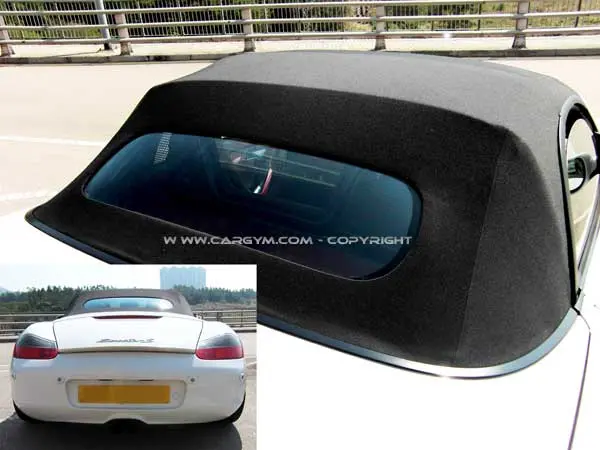 Porsche Boxster 1997-2002 Top W/Glass Window: German Canvas 1