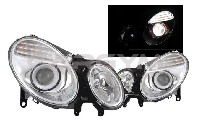 Mercedes-Benz 02-06 E-Class W211 Ccfl Facelift Style Headlight 1