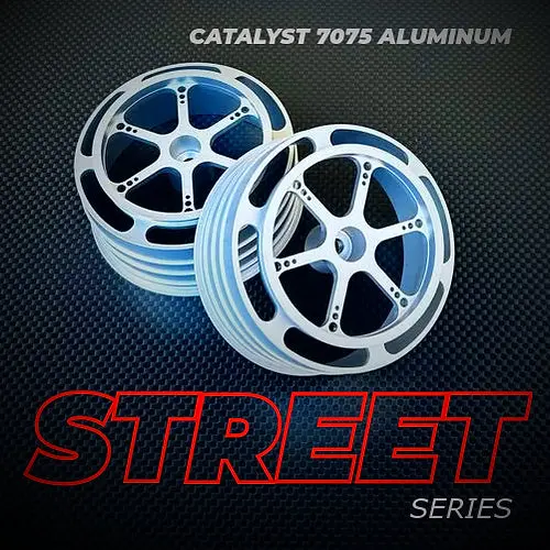 Catalyst 7075 Aluminem Street Series Rear Wheel (Pair) Standard Or +15 Offset 1
