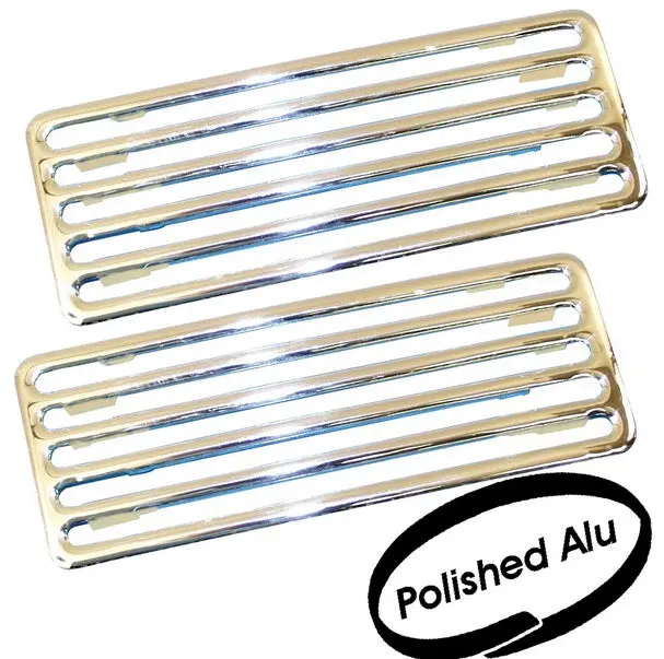 Rear Deck Lid Grill Trim, Beetle 1969-71 1
