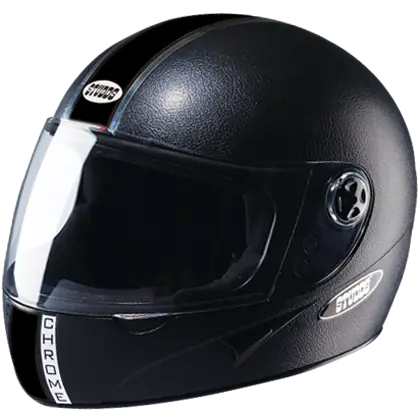 Helmet Full Face Chrome Eco Studds 1