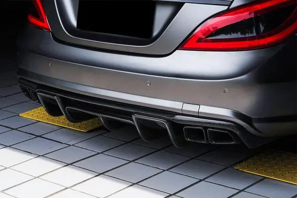 Carbonado 2011-2015 Mercedes Benz Cls400 Cls500 Cls63 Amg W218 Rt Style Rear Diffuser 1