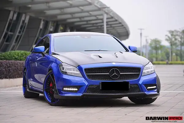Darwinpro 2011-2017 Mercedes Benz Cls Class W218 Bkss Style Hood 1