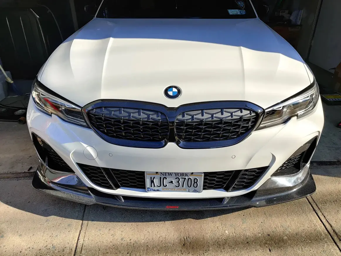 Cmst Carbon Front Lip Splitter For Bmw 3 Series G20 G21 M340i 330I 2019+ 3