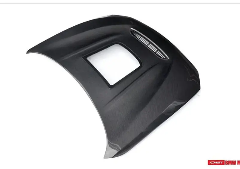 Cmst Tuning Carbon Fiber Tempered Glass Transparent Hood For Bmw M2 / M2c F87 2 Series F22 2014+ 1