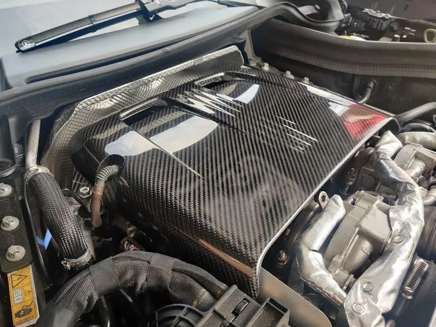 Cmst Carbon Fiber Engine Cover For Mercedes-Benz Amg Gt / Gts / Gtc / Gtr 2015+ 1