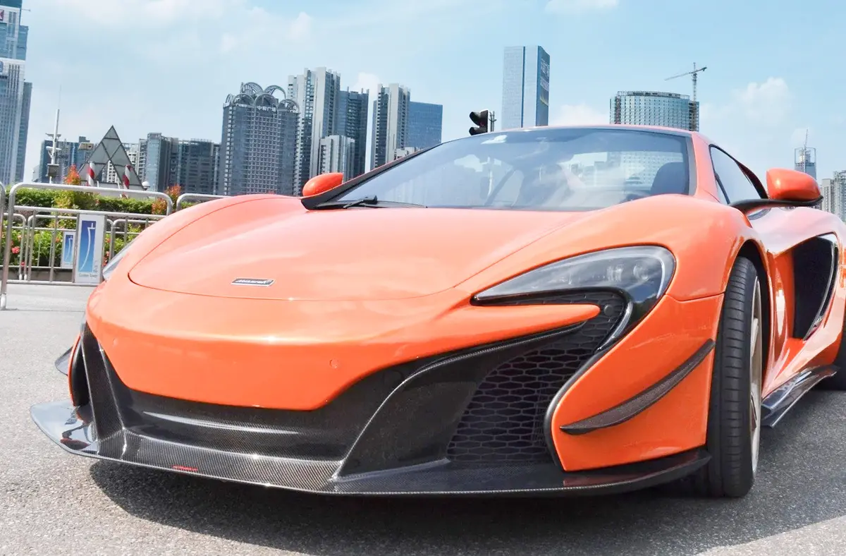 Cmst Carbon Fiber Front Lip For Mclaren 650S 1