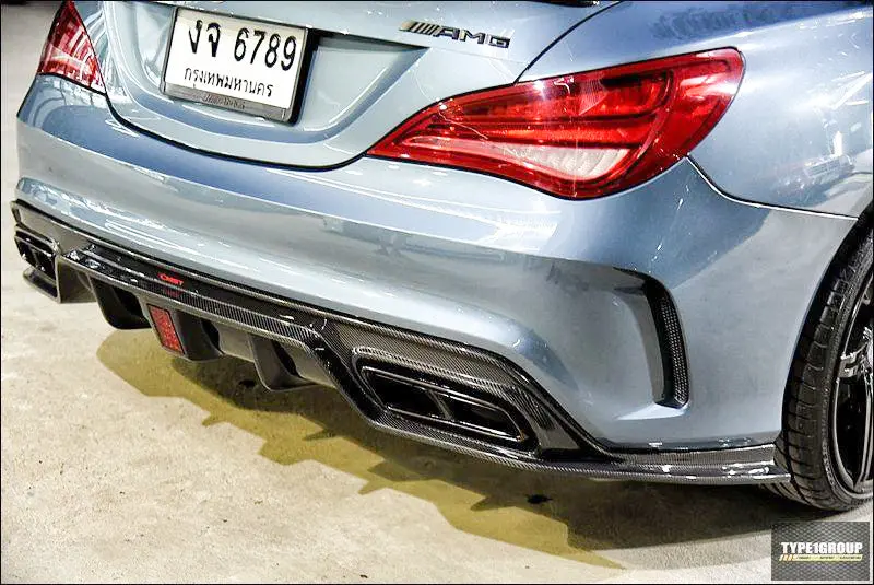 Cmst Carbon Fiber Rear Diffuser For Mercedes-Benz C117 W117 Cla250 Cla45 Amg 1