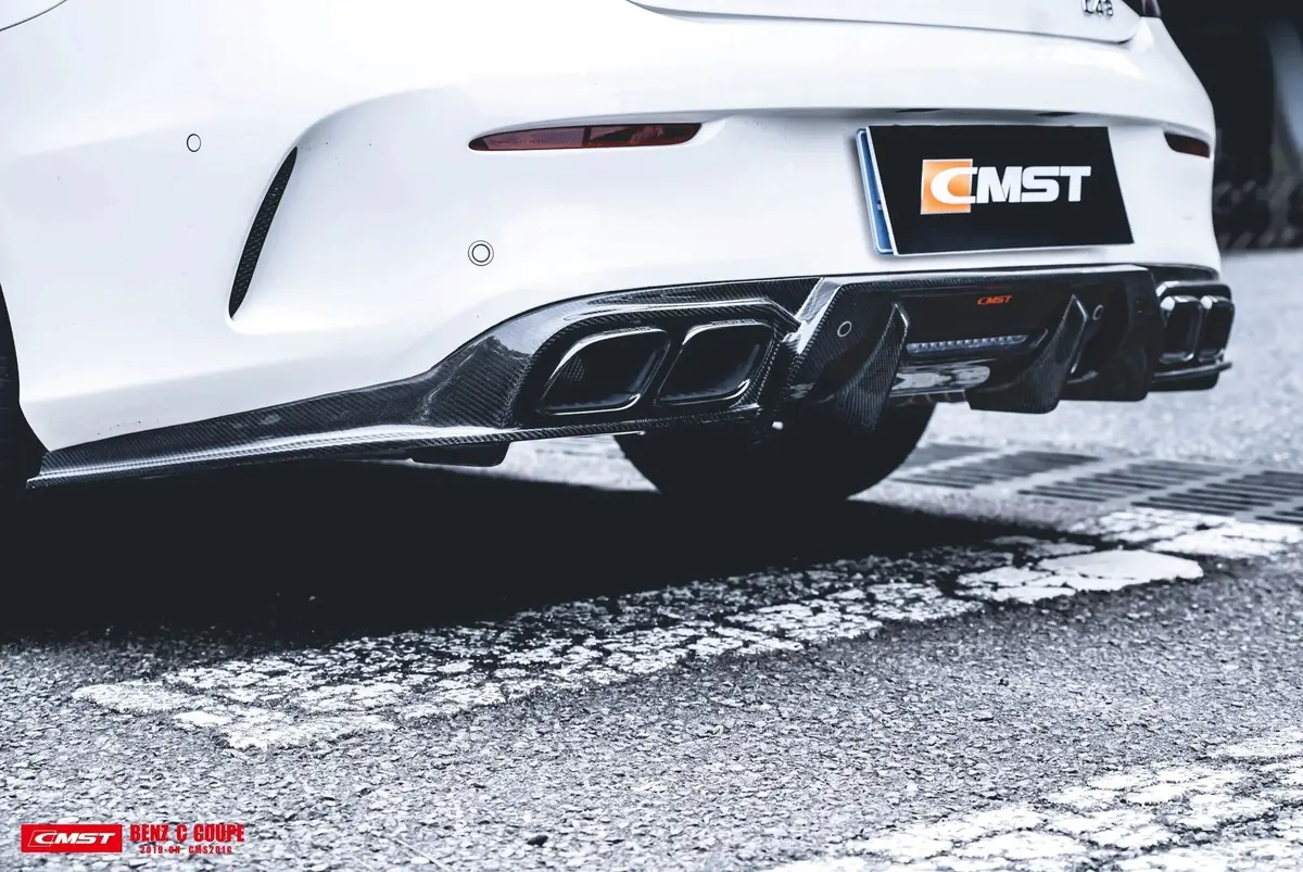 Cmst Tuning Exhaust Tips For Mercedes-Benz C300 C43 C63 Cla45 Cla35 Cla250 1