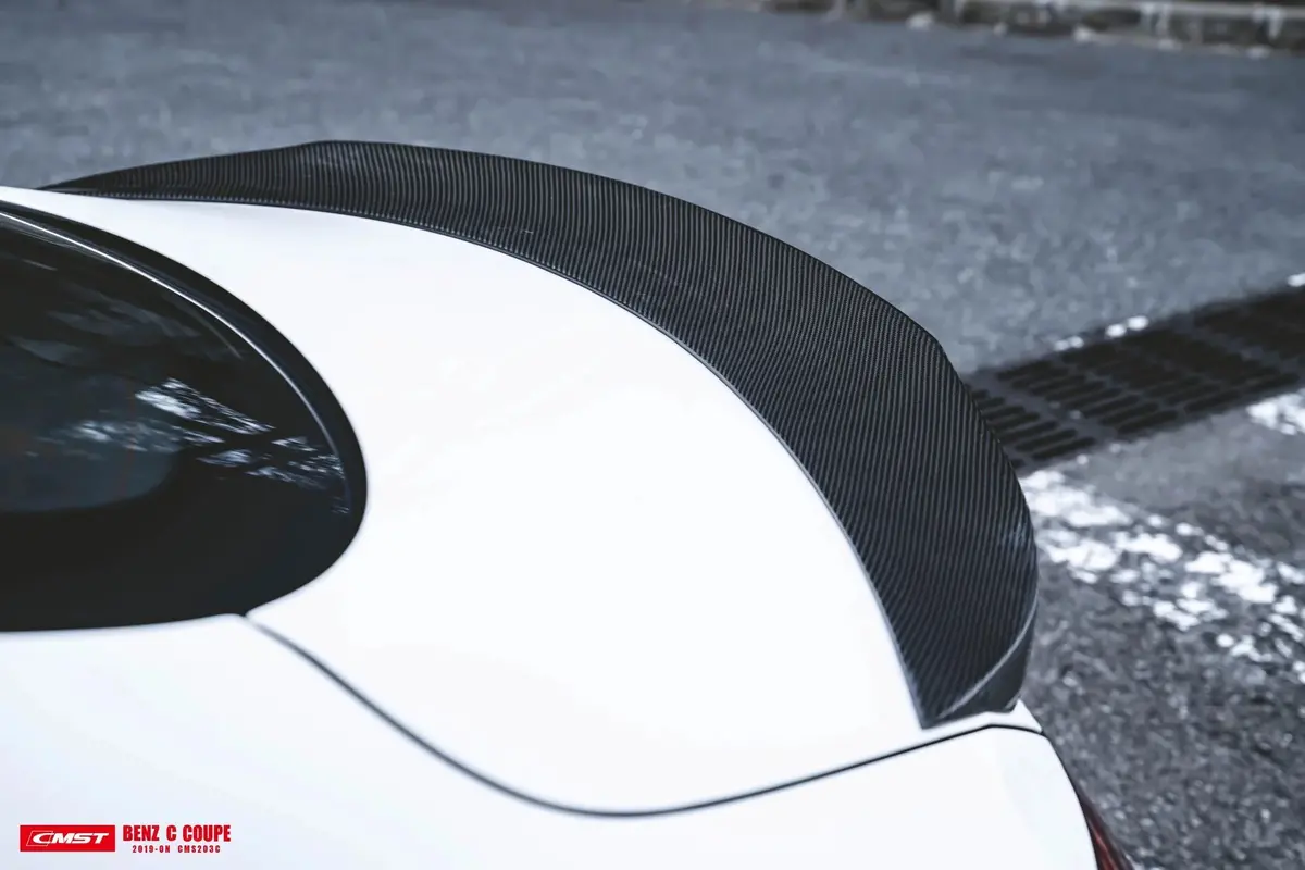 Cmst Carbon Fiber Rear Spoiler For Mercedes-Benz C-Class C205 Coupe 2019+ 1