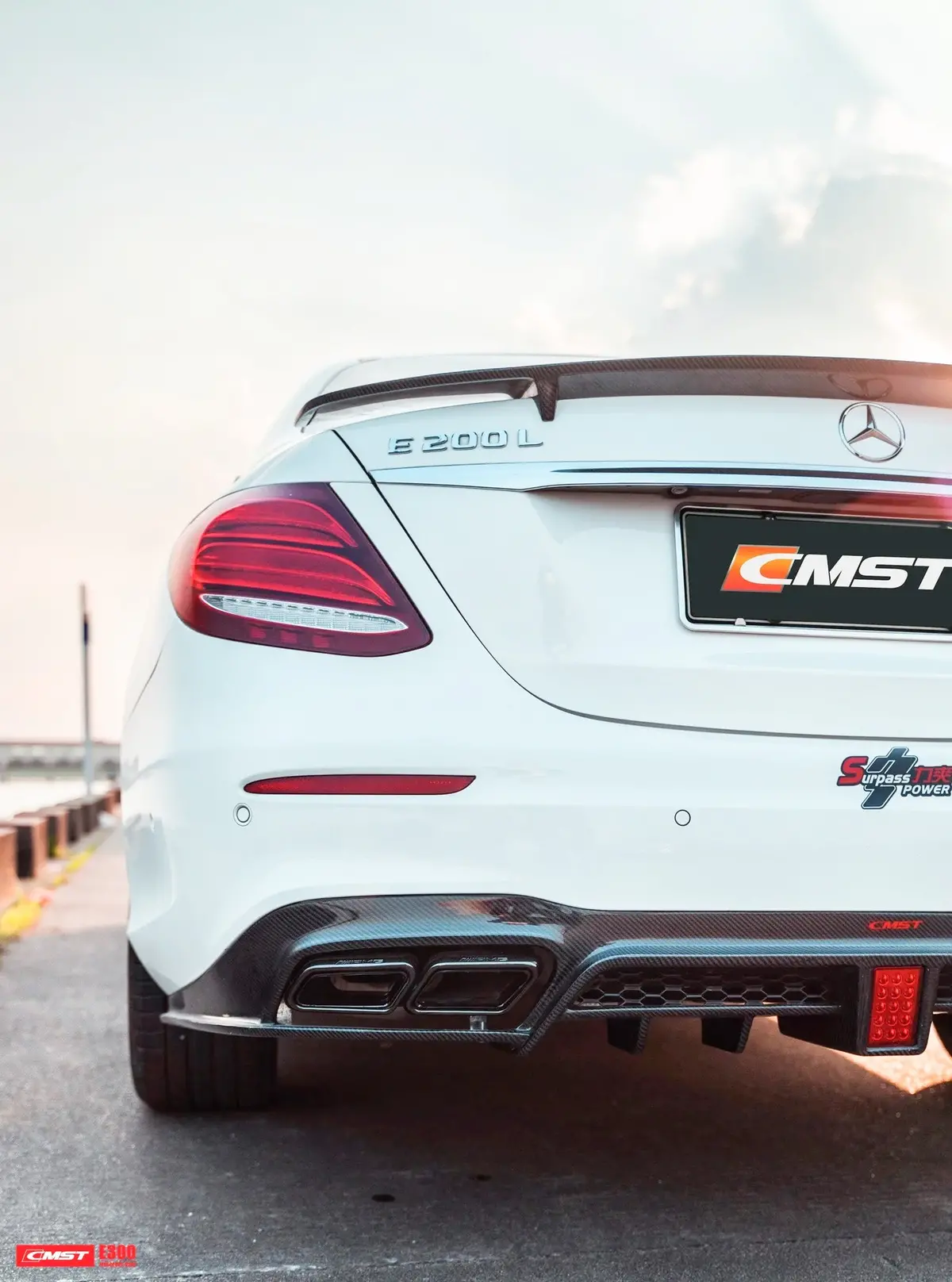 Cmst Carbon Fiber Rear Diffuser For Mercedes-Benz E-Class Sedan W213 2017+ 1