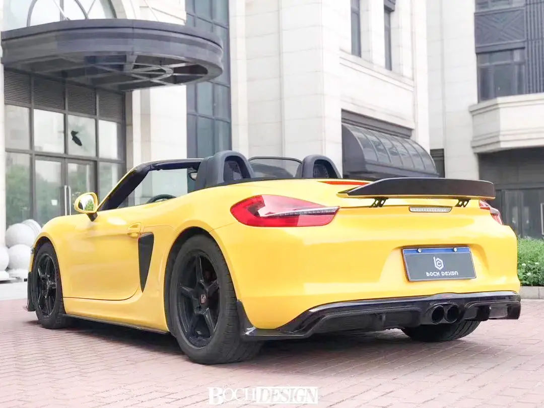 Cmst Tuning Carbon Fiber Rear Diffuser For Porsche Boxster / Cayman 981 2012-2015 1