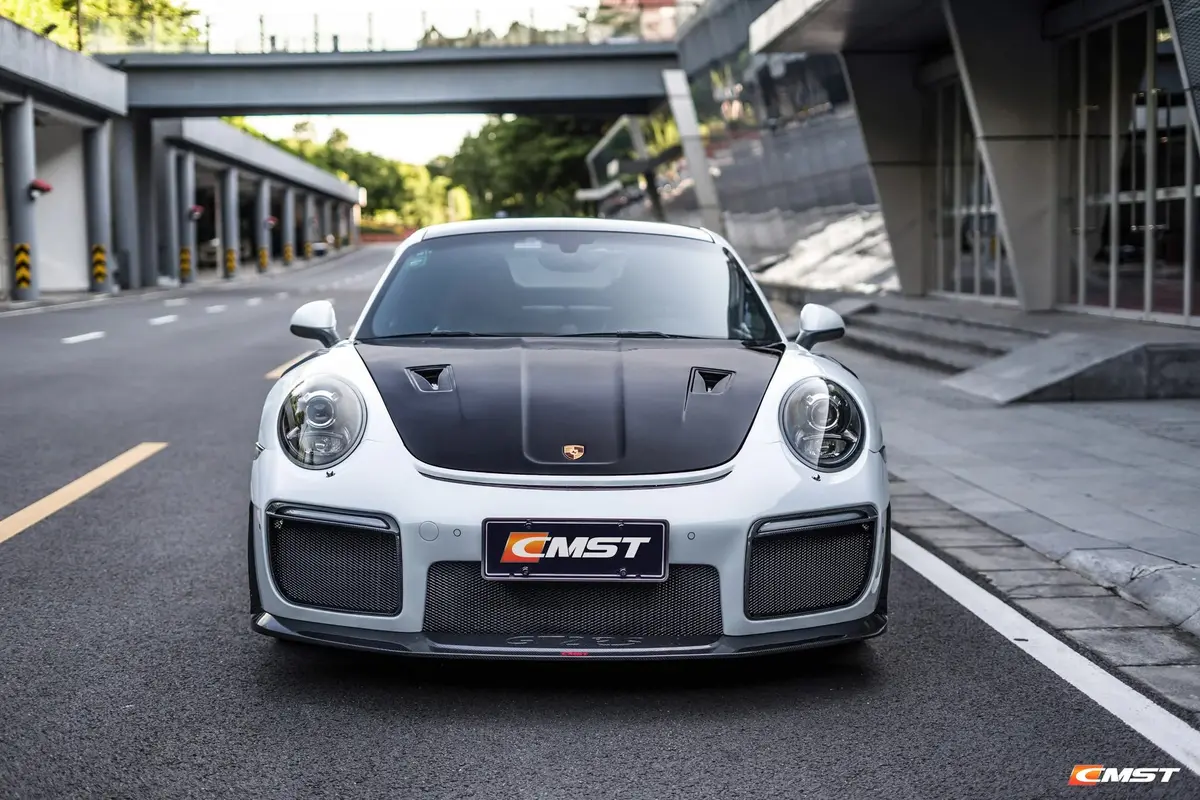 Cmst Carbon Fiber Gt2rs Style Hood For Porsche 911 Carrera / 991.1 991.2 Turbo / Gt3 / Gt3rs / 718 Cayman & Boxster 1