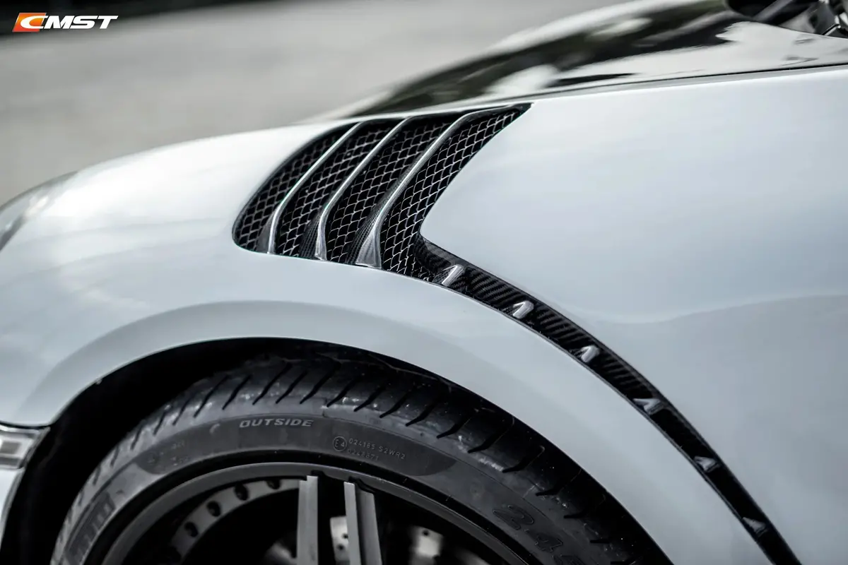 Cmst Pre-Preg Carbon Fiber Front Fenders For Porsche 911 Carrera 991 / 991.1 991.2 Turbo / Gt3 / Gt3rs / Gt2rs 1
