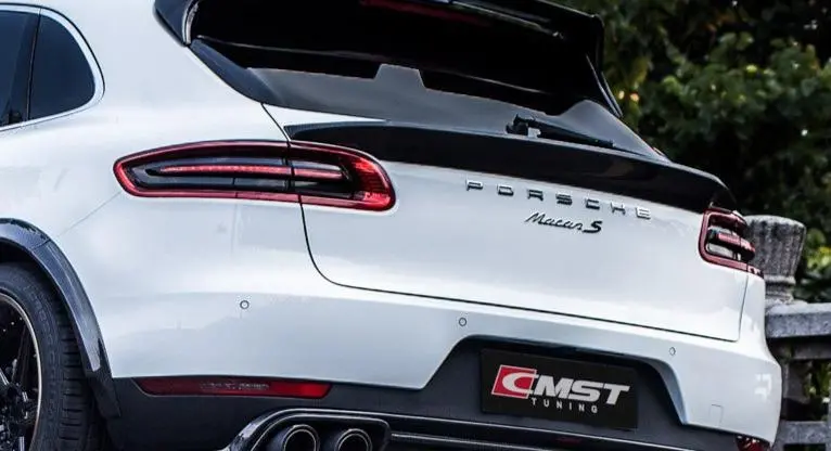 Cmst Carbon Fiber Rear Spoiler For Porsche Macan / Macan S / Macan Gts 2014-2021 1