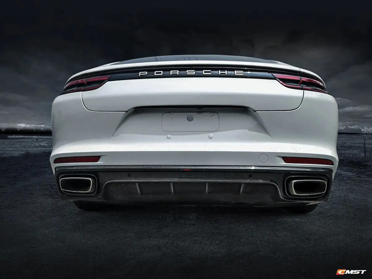Cmst Carbon Fiber Rear Diffuser Ver.1 For Porsche Panamera 971 / Turbo / Gts 2017+ 1