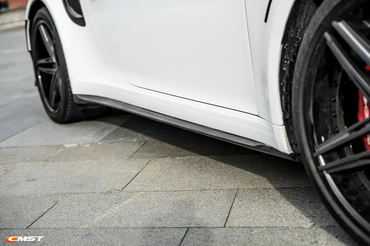 Cmst Carbon Fiber Side Skirts For Porsche 911 991.2 Gts Gt3 Gt3rs Gt2rs (2012-2018) 1