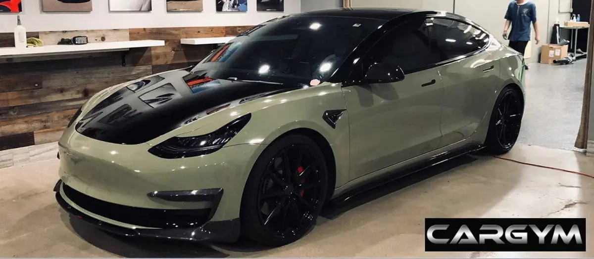 Cmst Carbon Fiber Full Body Kit Ver. A For Tesla Model 3 1