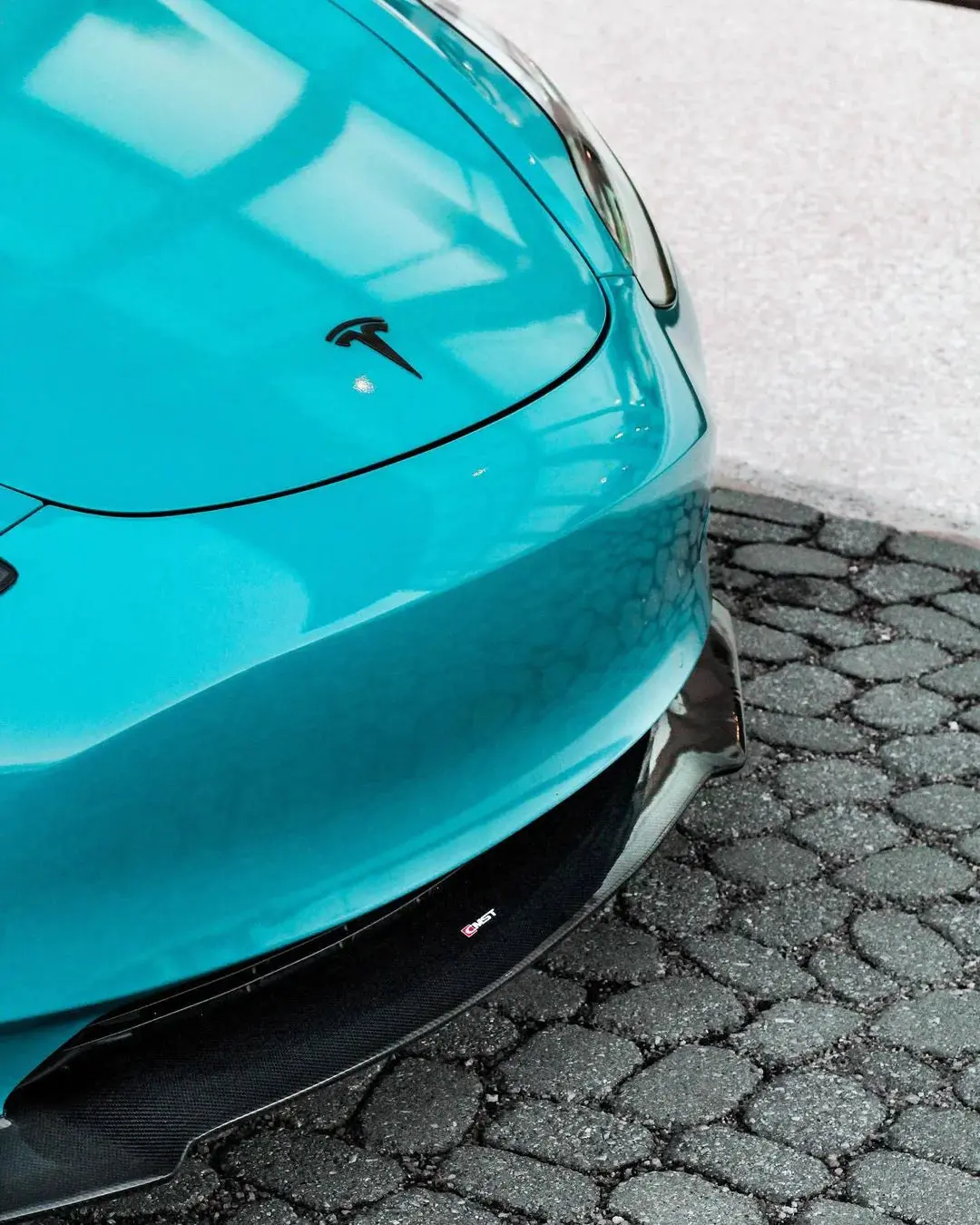 Cmst Tesla Model 3 Carbon Fiber Front Lip Ver.4 1