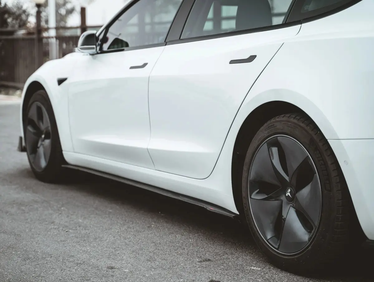 Cmst Tuning Carbon Fiber Side Skirts Ver.1 For Tesla Model 3 1