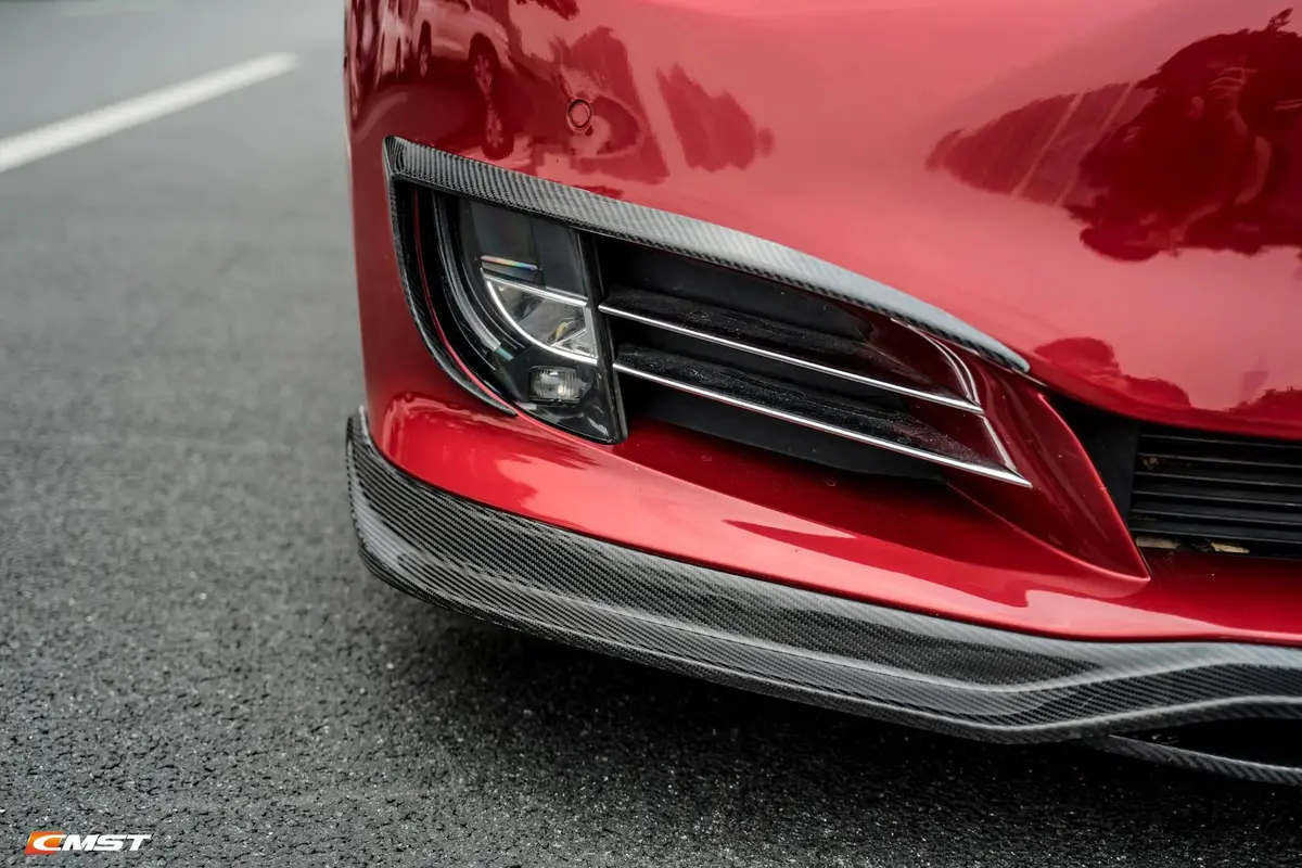 Cmst Carbon Fiber Upper Valences For Tesla Model S 2016-2019 1
