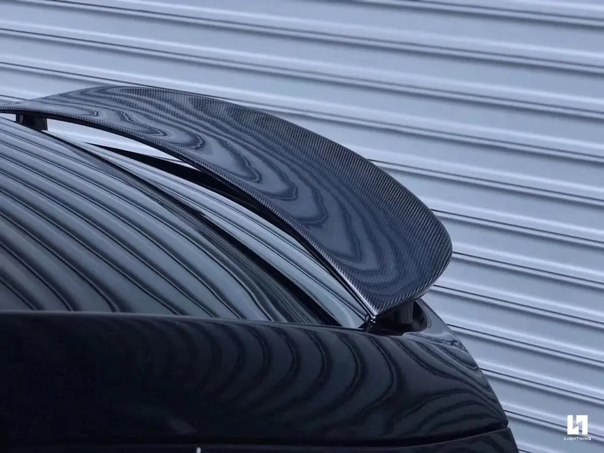 Cmst Carbon Fiber Rear Spoiler For Tesla Model X 2016-2021 1