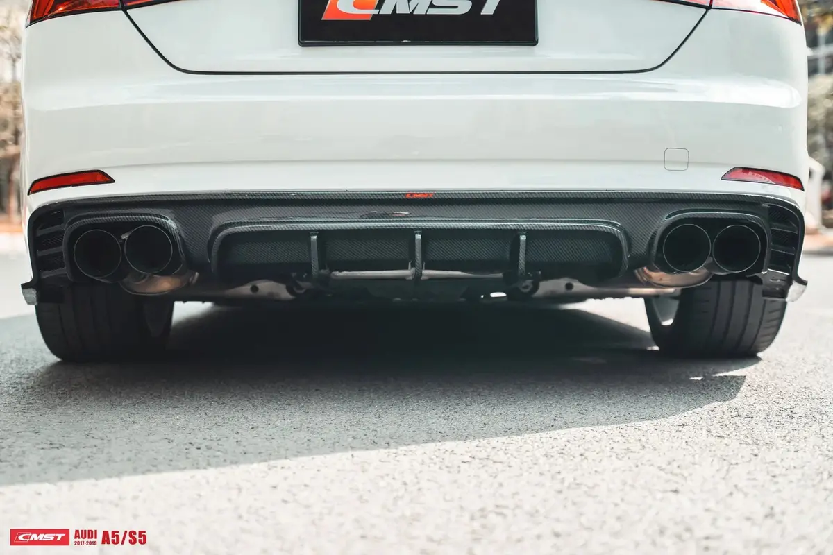 Cmst Tuning Carbon Fiber Rear Diffuser For Audi A5 / S5 B9 2017-2019 2