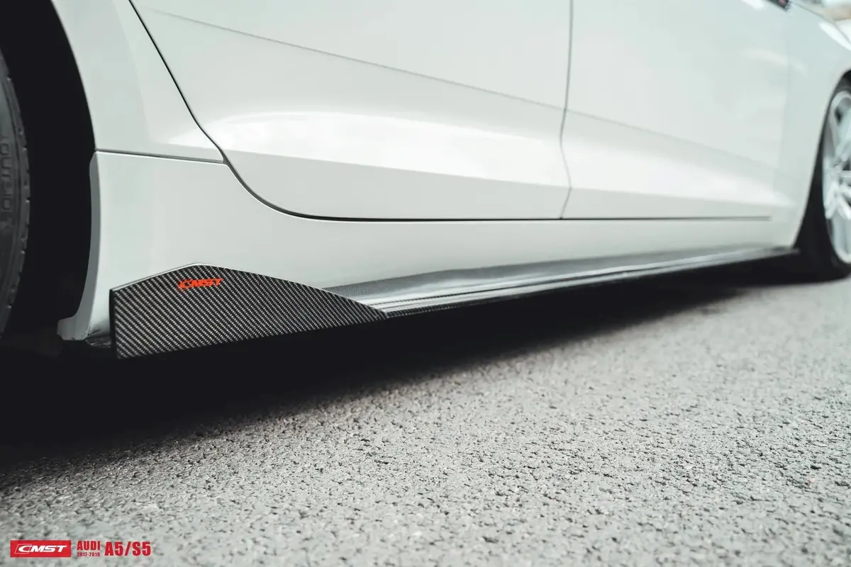 Cmst Tuning Carbon Fiber Side Skirts For Audi A5 / S5 B9 2017-2020 Sedan 1