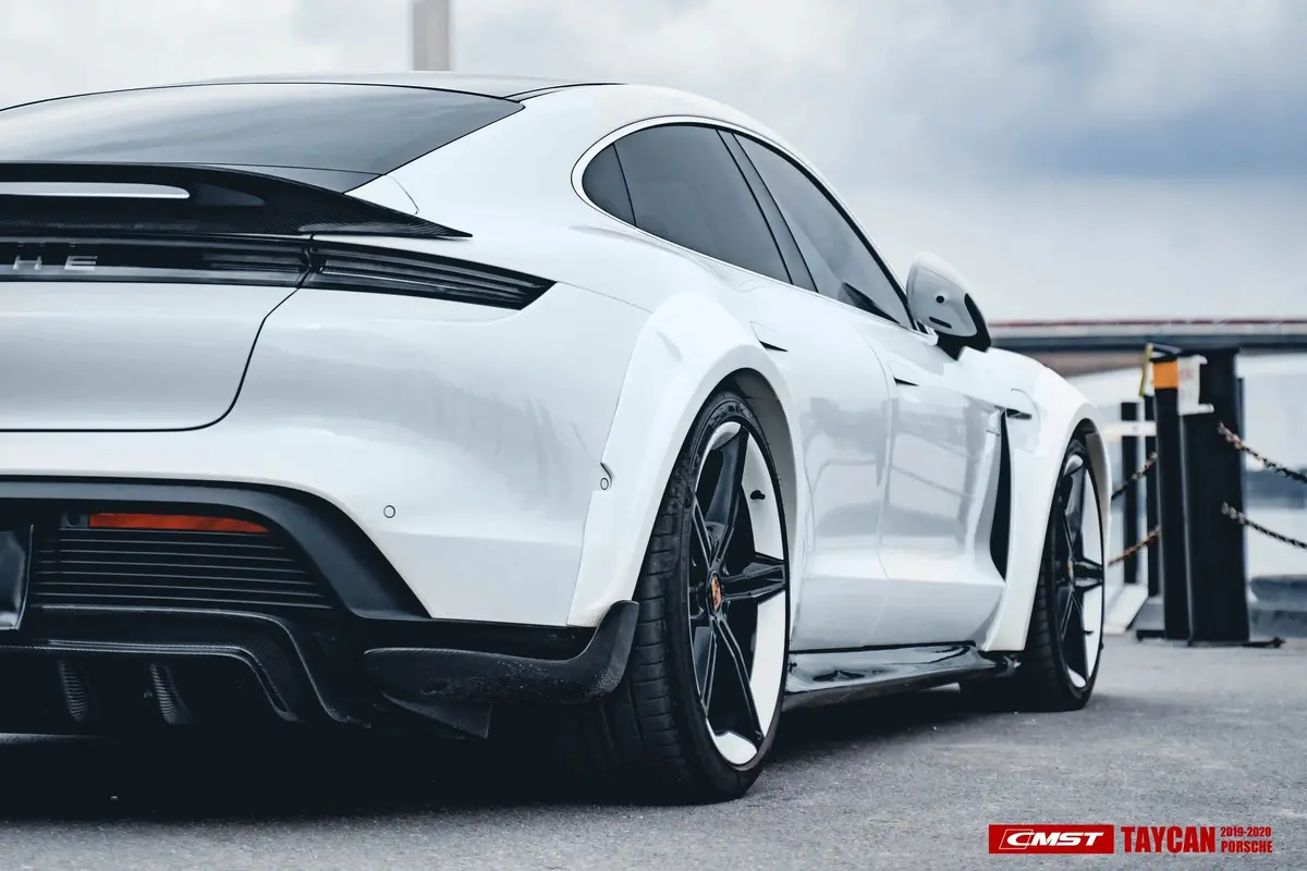 Cmst Tuning Carbon Fiber Side Skirts For Porsche Taycan / 4S / Turbo / Turbo S 1