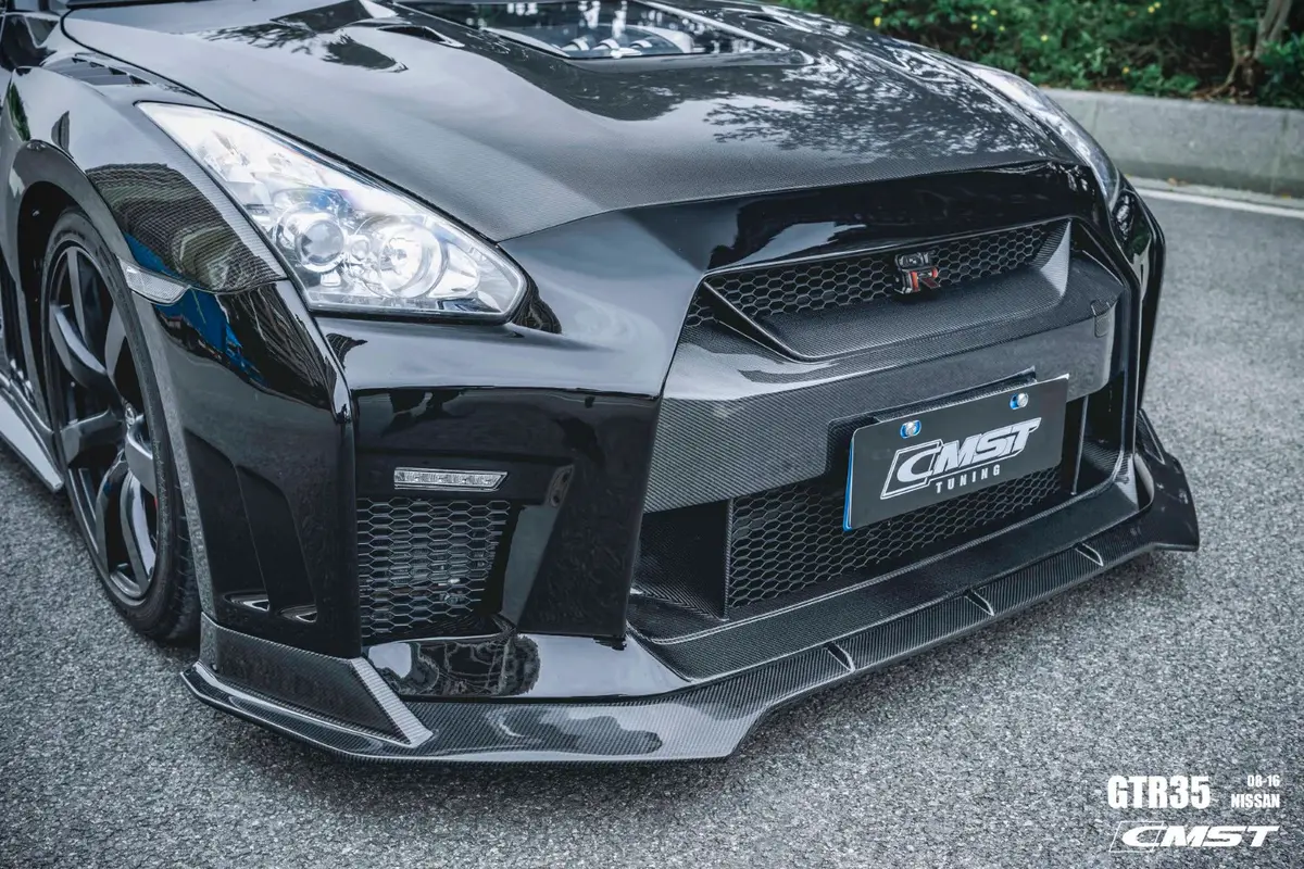 Cmst Tuning Stage 2 Front Bumper Facelift Conversion Kit For Nissan Gtr R35 2008-2016 1