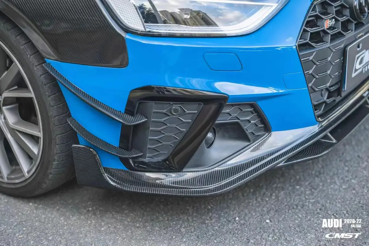 Cmst Tuning Carbon Fiber Front Lip Splitter For Audi S4 & A4 S-Line 2020+B9.5 3