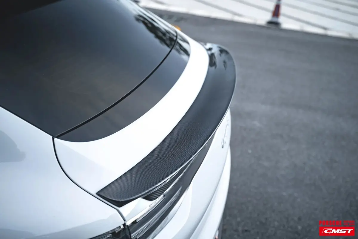 Cmst Tuning Carbon Fiber Rear Spoiler For Porsche Cayenne Coupe 9Y3 2018+ 1