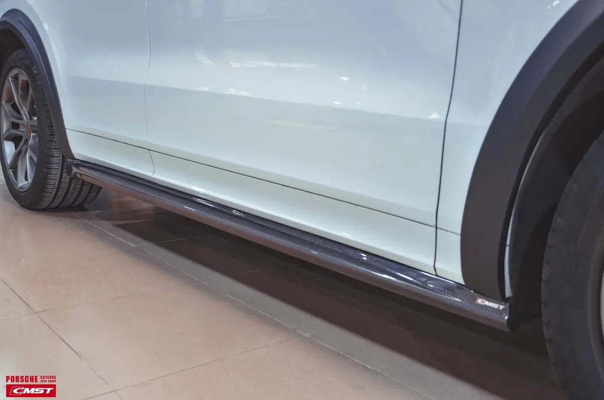 Cmst Carbon Fiber Side Skirts For Porsche Cayenne 9Y0 & Cayenne Coupe 2018+ 1
