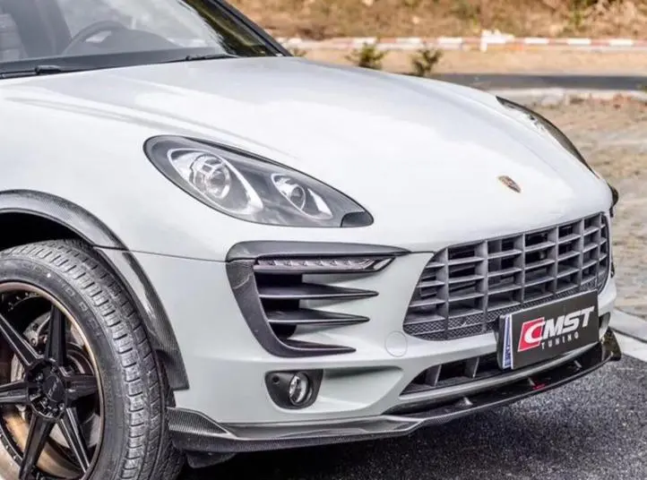 Cmst Carbon Fiber Front Lip For Porsche Macan / Macan S 2014-2017 1