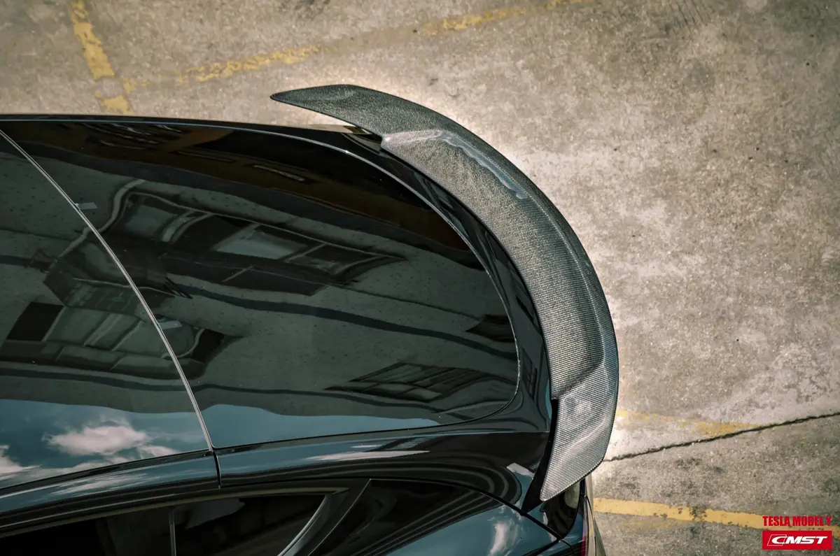 Cmst Tuning Carbon Fiber Rear Spoiler Ver.2 For Tesla Model Y 2