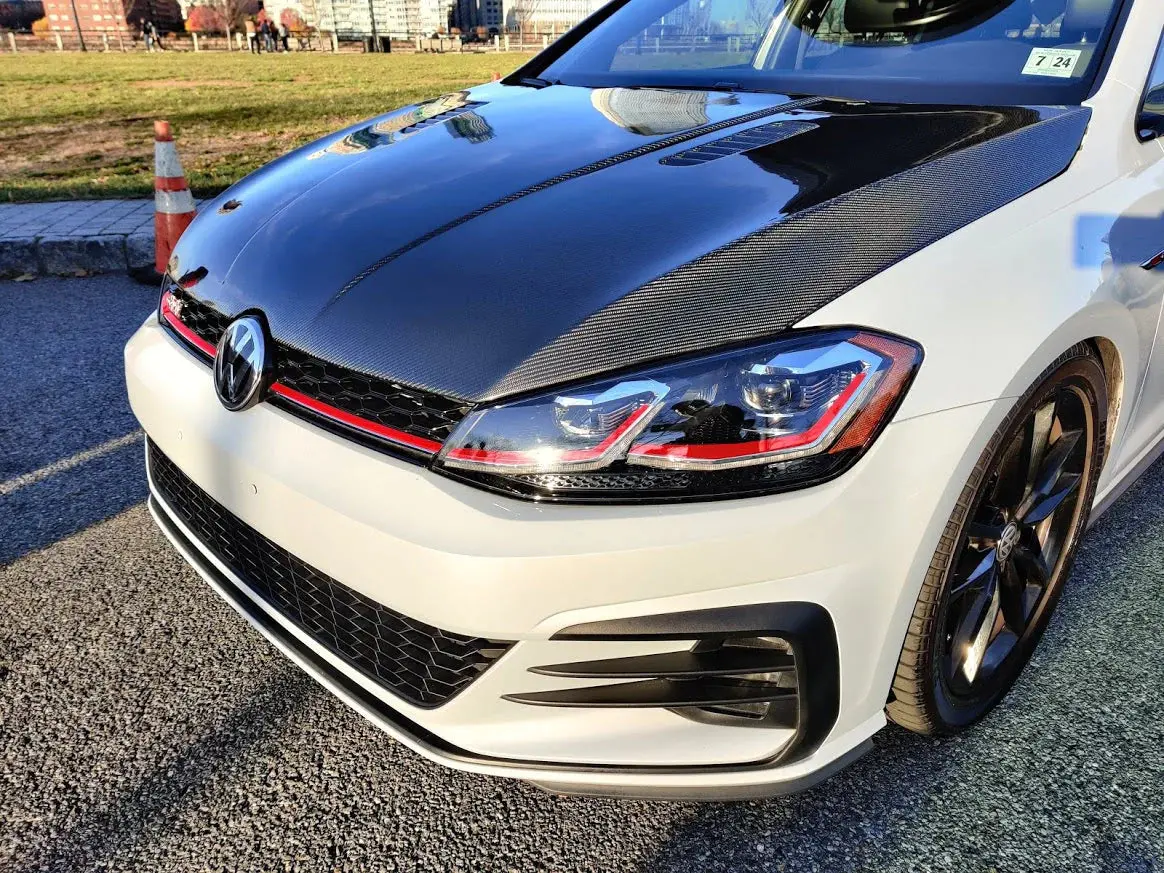 Cmst Tuning Carbon Fiber Hood For Volkswagen Gti Mk7 Mk7.5 1