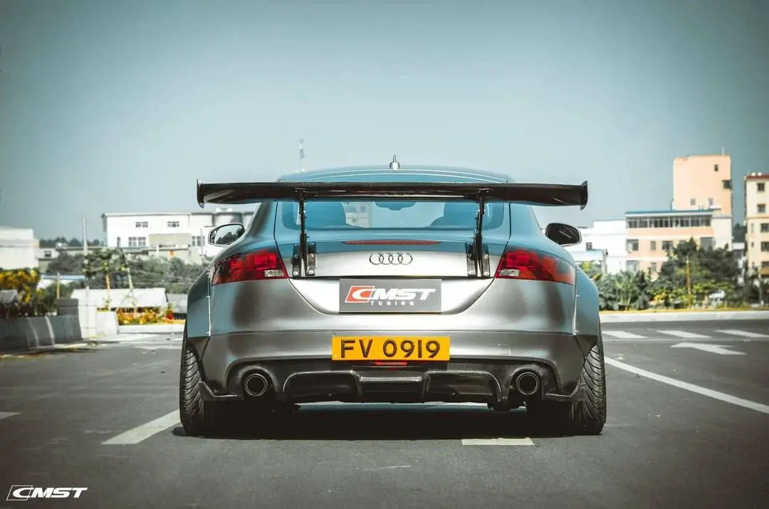 Cmst Tuning Carbon Fiber Rear Diffuser For Audi Tt Tts Mk2 8J 2011-2015 1