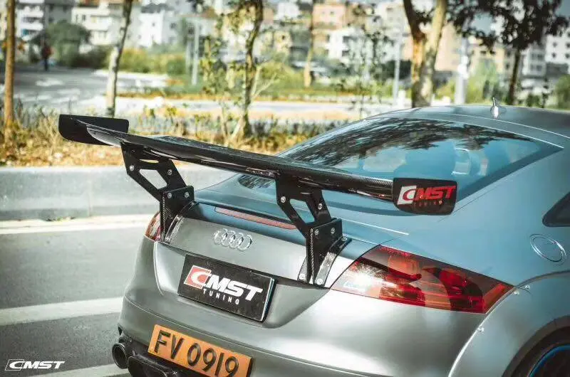 Cmst Tuning Carbon Fiber Rear Spoiler Wing For Audi Tt Tts Mk2 8J 2007-2015 1