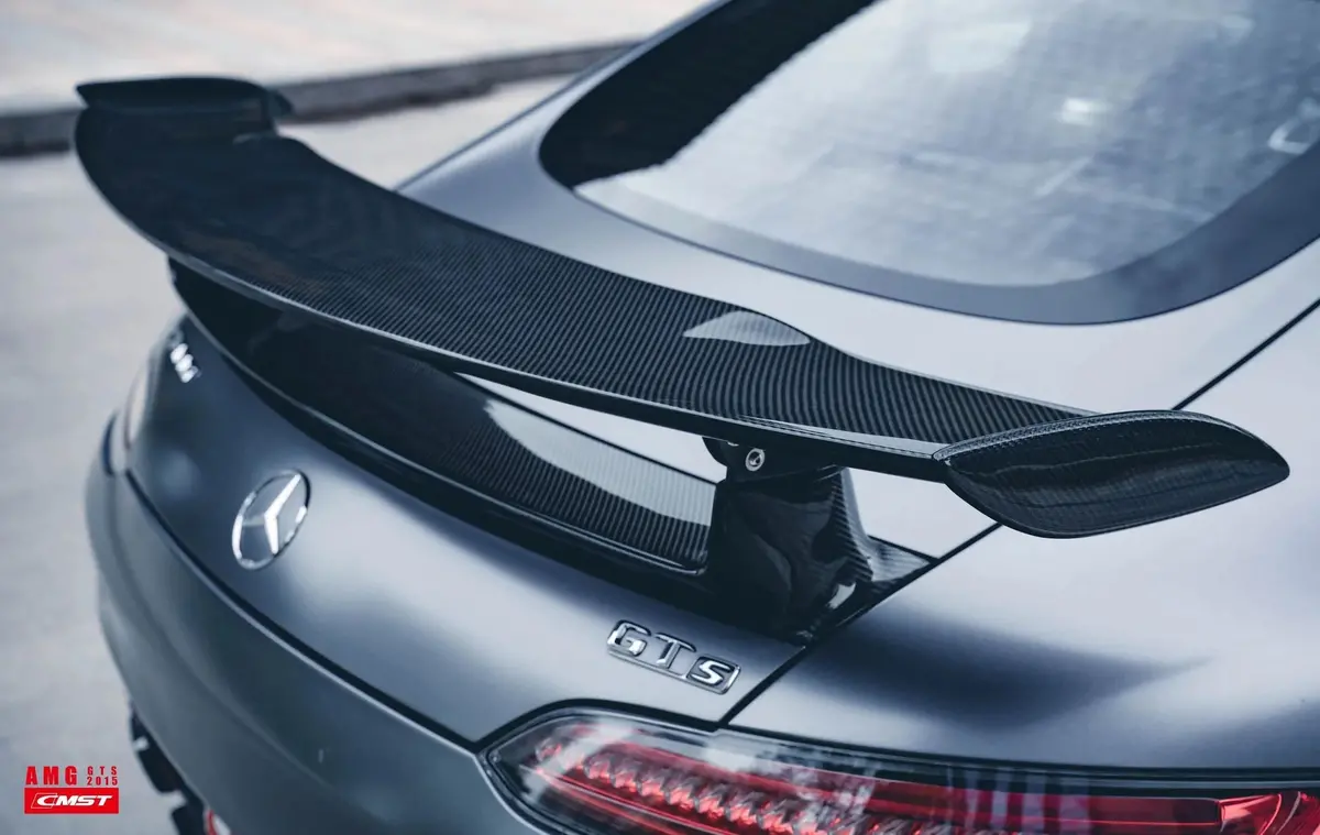 Cmst Tuning Carbon Fiber Rear Spoiler Wing Ver.1 For Mercedes-Benz C190 Amg Gt / Gts 2015+ 1
