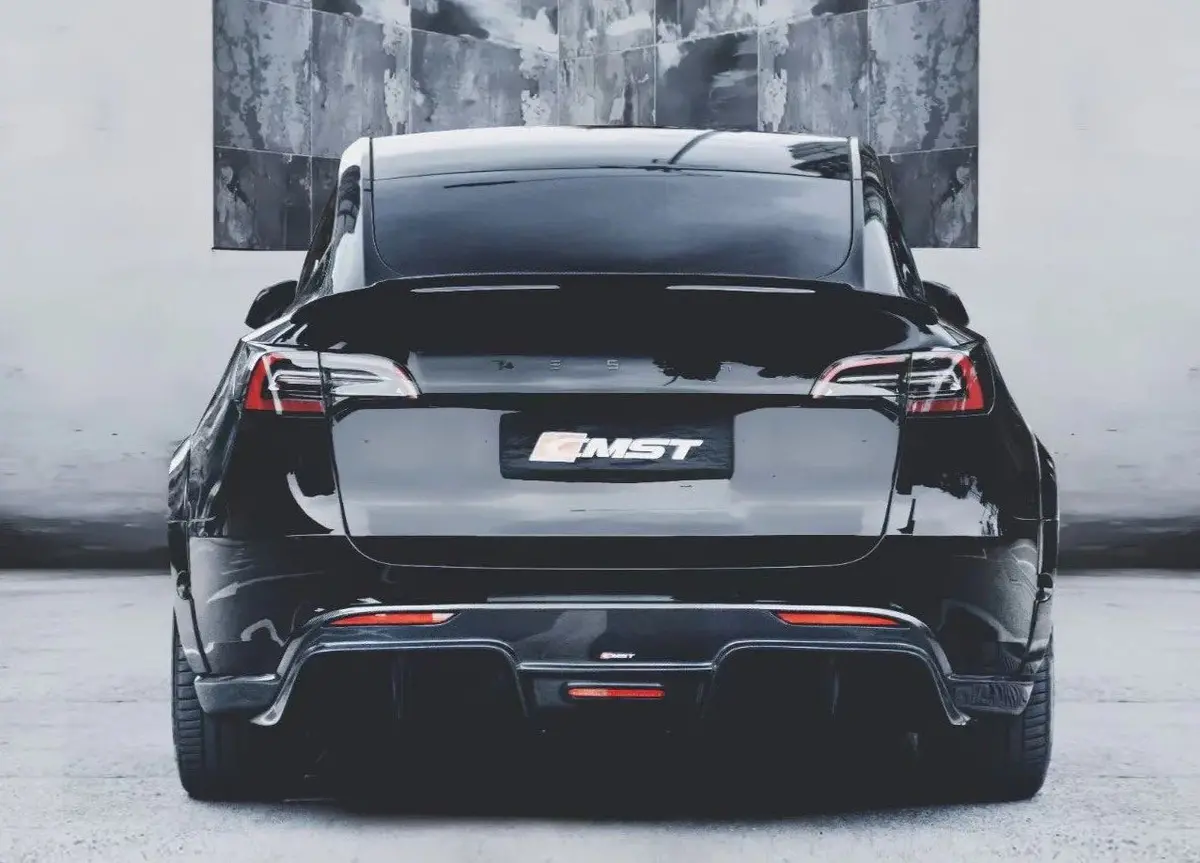 Cmst Tuning Carbon Fiber Rear Diffuser Ver.1 For Tesla Model Y 1